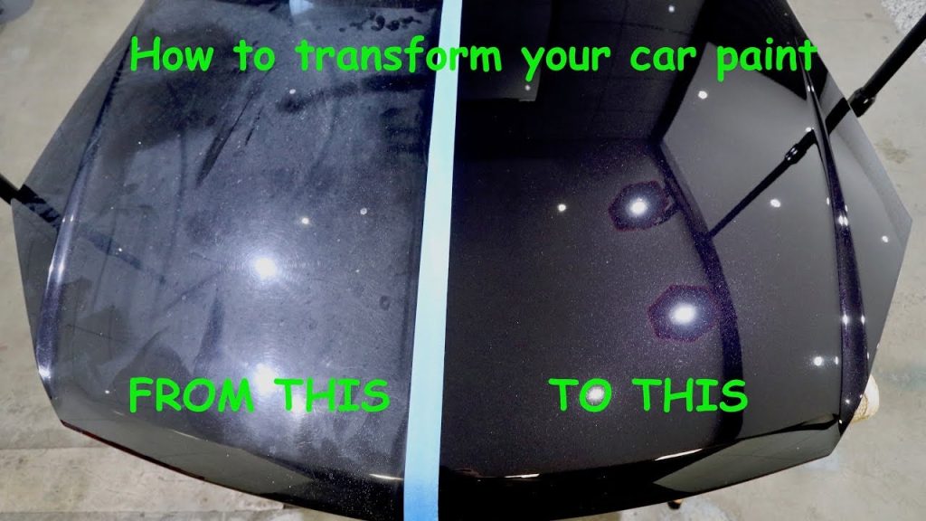 how to wax old car paint