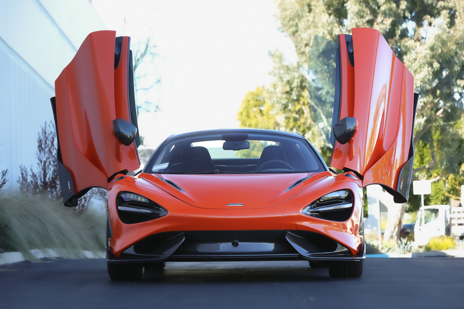 Mclaren-675LT-Orange-Gloss-PPF-3-Best-Paint-Protection-Film-Services-in-Ventura-County-Ghost-Shield-Film